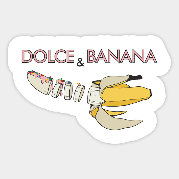 Dolce & Banana Sticker by Iamaika
